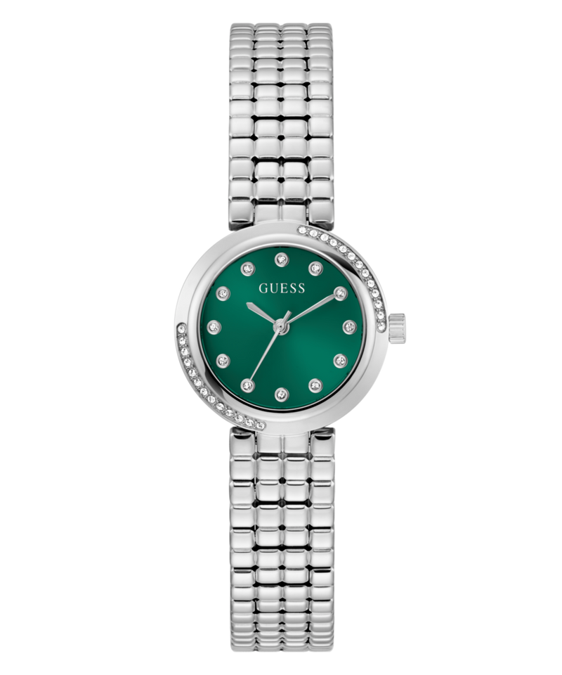 Guess Clara Green Round Quartz Women Watch Watch Guess