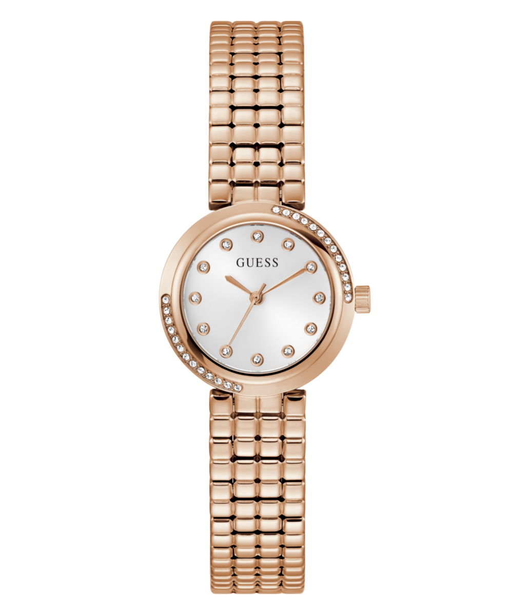 Guess Clara White Round Quartz Women Watch