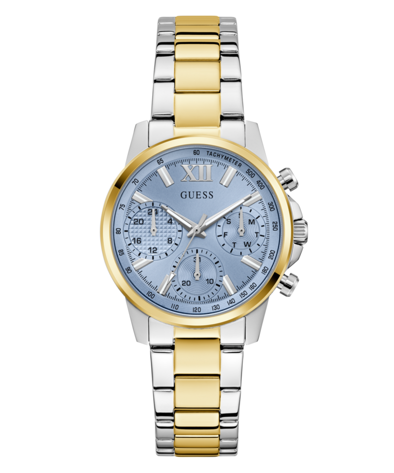 Guess Bailey Ice Blue Round Quartz Women Watch Watch Guess