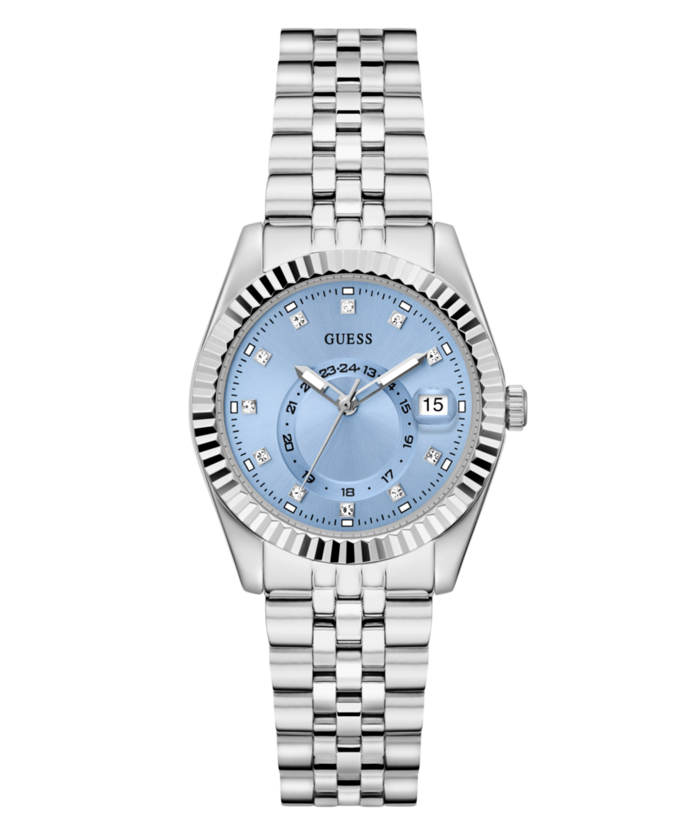 Guess Jada Ice Blue Round Quartz Women Watch Watch Guess