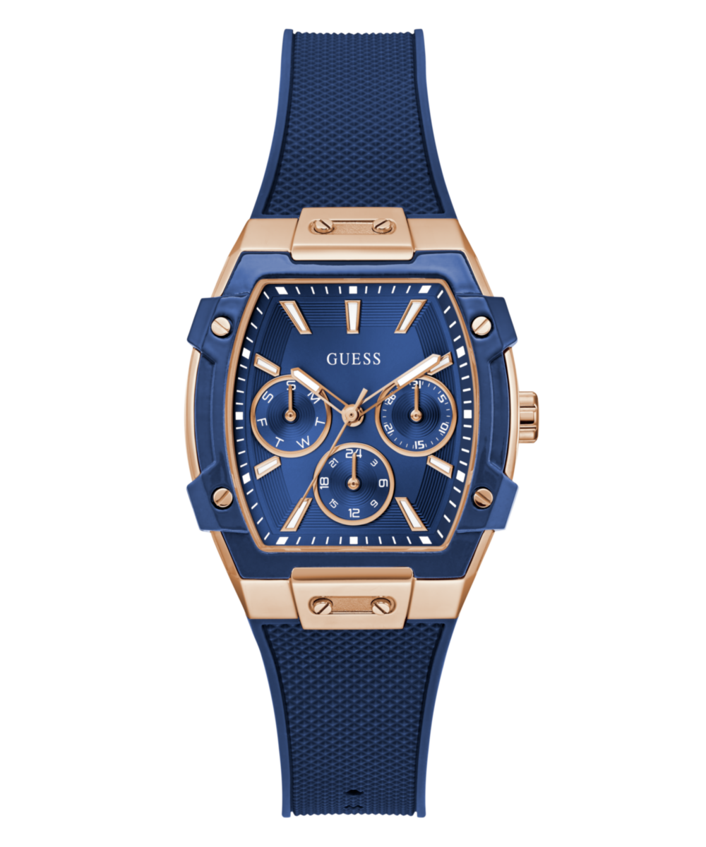 Guess Phoenix Blue Rectangle Quartz Women Watch