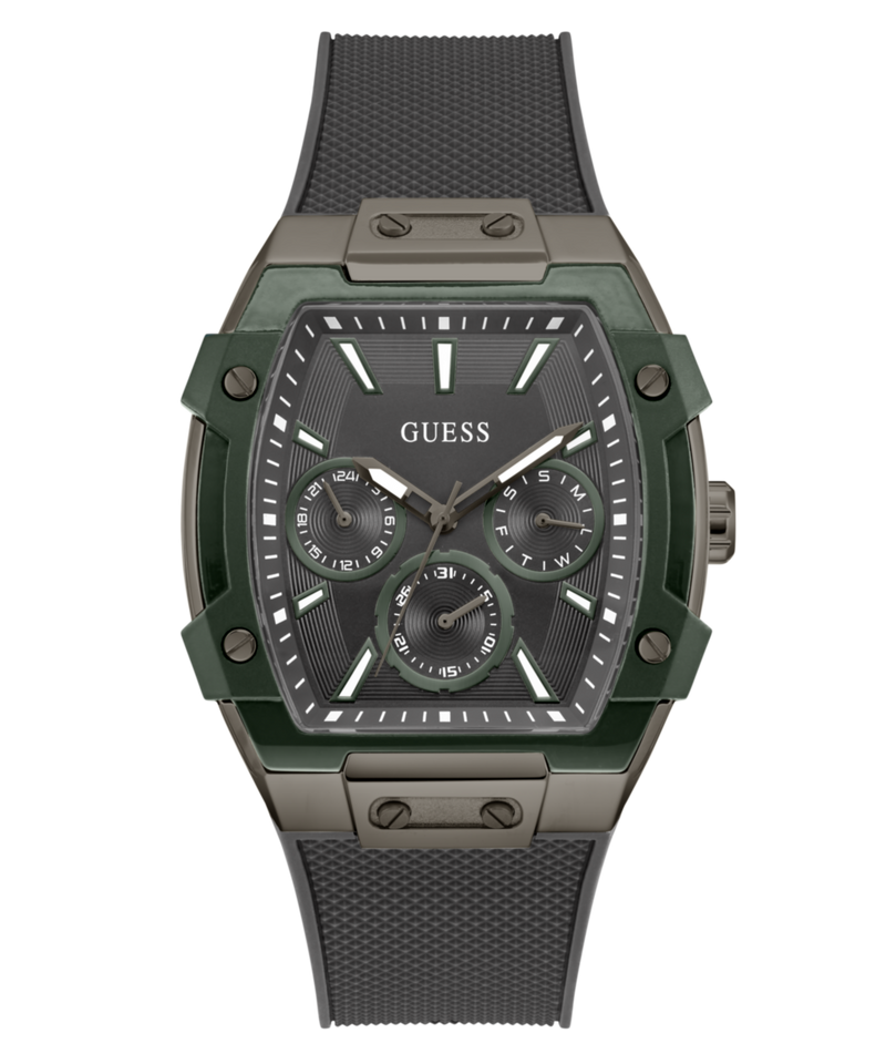 Guess Phoenix Grey Rectangle Quartz Men Watch Watch Guess