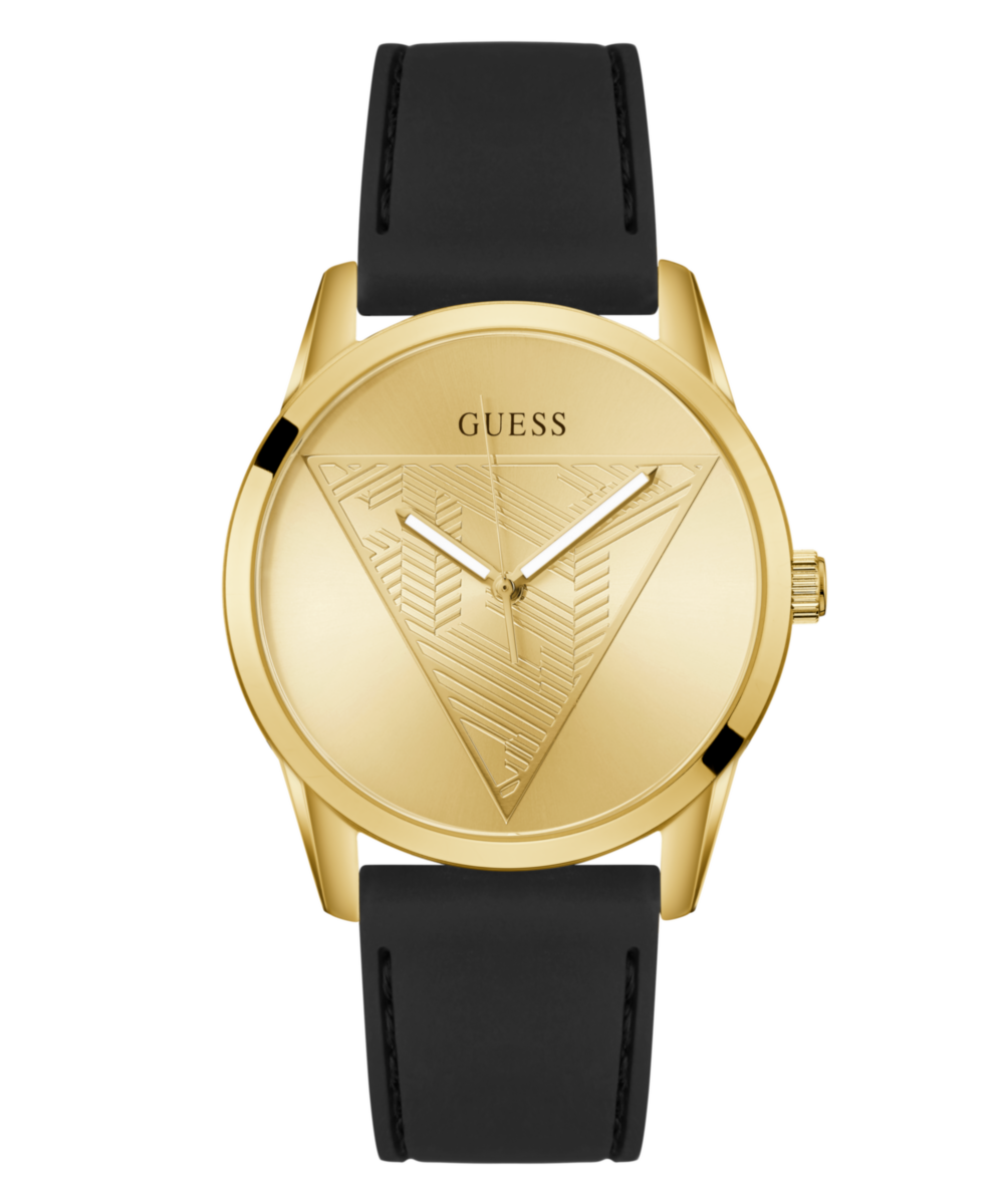 Guess Clark Champagne Round Quartz Men Watch Watch Guess