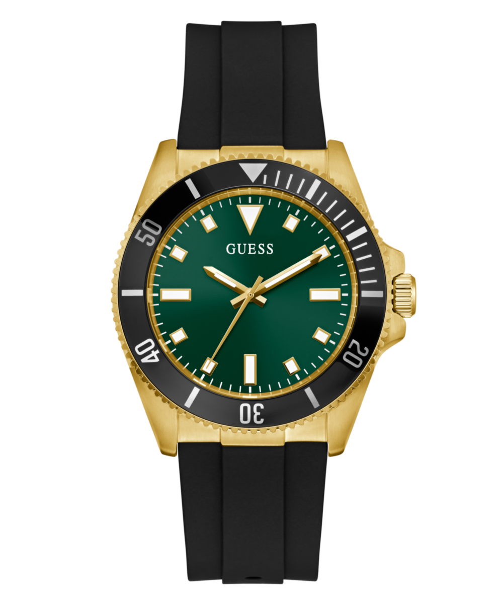 Guess Cliff Green Round Quartz Men Watch