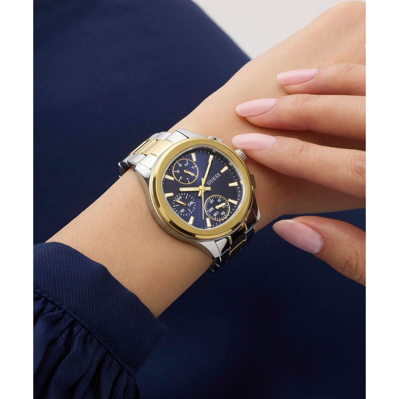 Guess Square 36mm Blue Dial Analog Women Watch - GW1031L3 Watch Guess