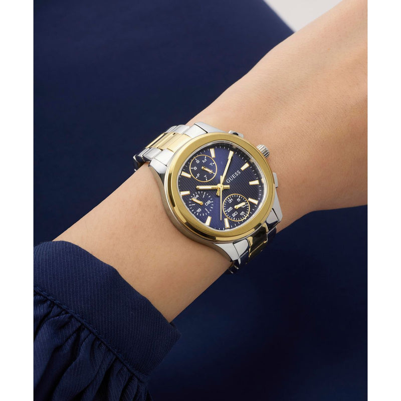 Guess Square 36mm Blue Dial Analog Women Watch - GW1031L3 Watch Guess