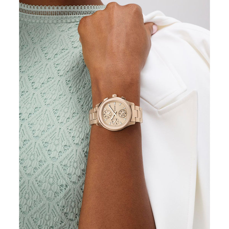 Guess Square 36mm Rose Gold Dial Analog Women Watch - GW1031L4 Watch Guess