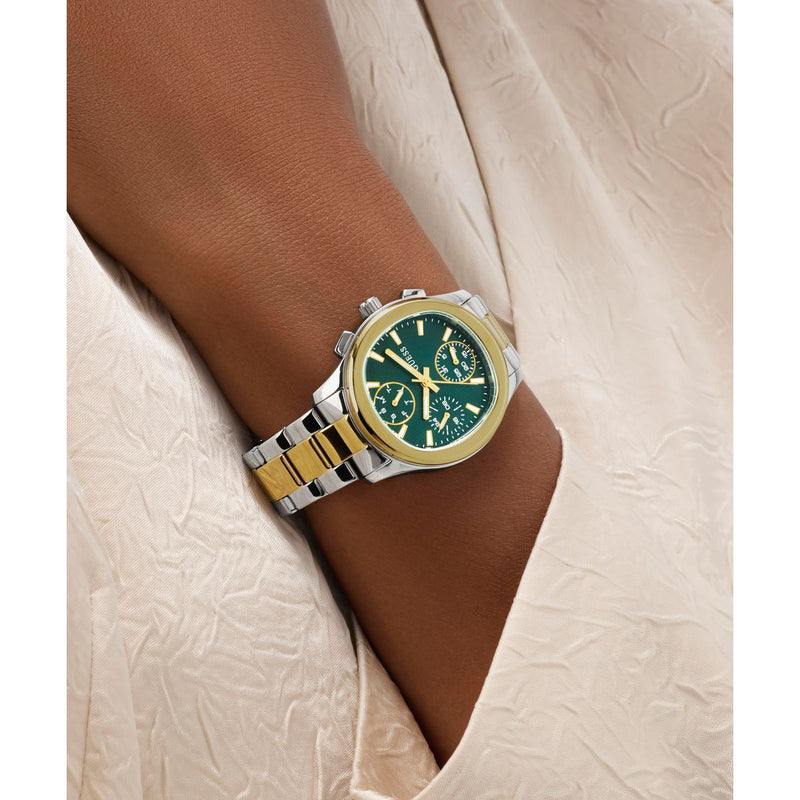 Guess Square 36mm Green Dial Analog Women Watch - GW1031L6 Watch Guess