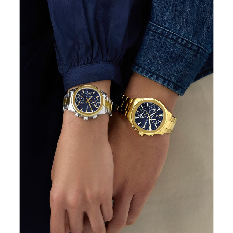Guess Square 40mm Blue Dial Analog Men Watch - GW1048G2 Watch Guess