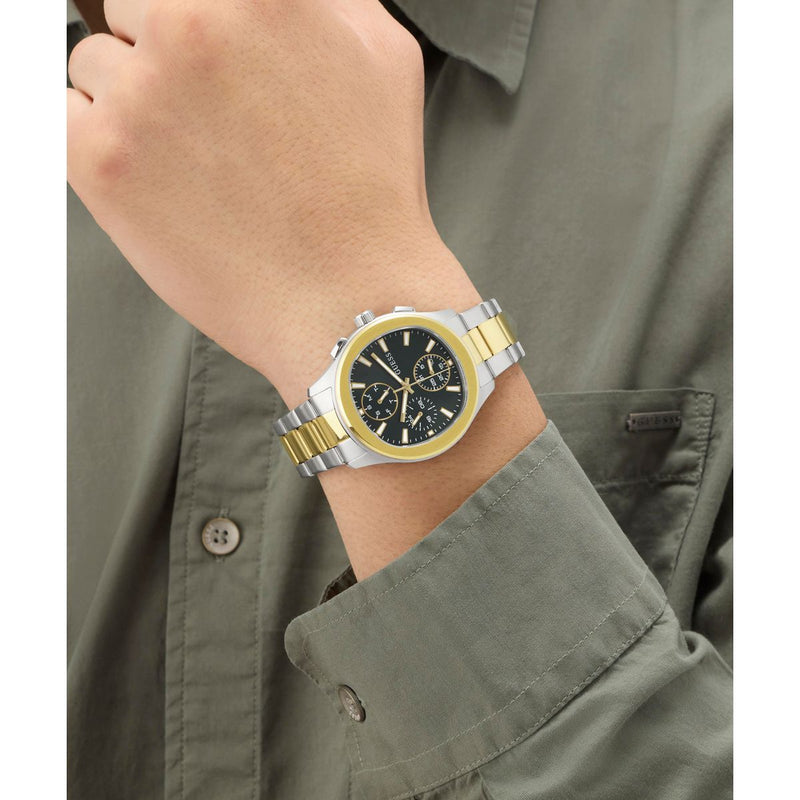 Guess Square 40mm Green Dial Analog Men Watch - GW1048G4 Watch Guess