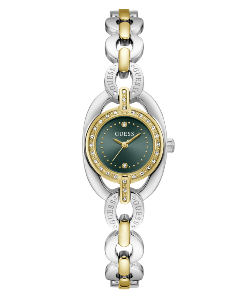 Guess Round 26mm Green Dial Analog Women Watch - GW1082L7 Watch Guess