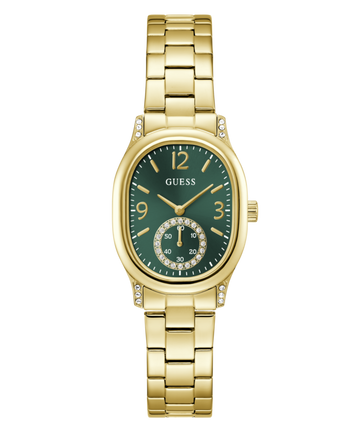Guess Oval 28mm Green Dial Analog Women Watch - GW1094L2 Watch Guess