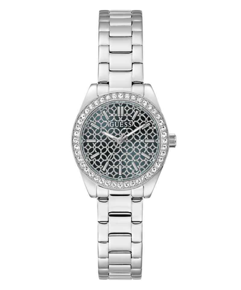 Guess Round 30mm Blue Dial Analog Women Watch - GW1100L1 Watch Guess