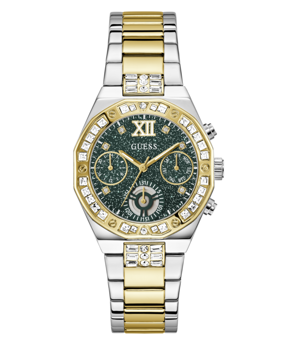 Guess Round 36mm Green Dial Analog Women Watch - GW1116L3 Watch Guess