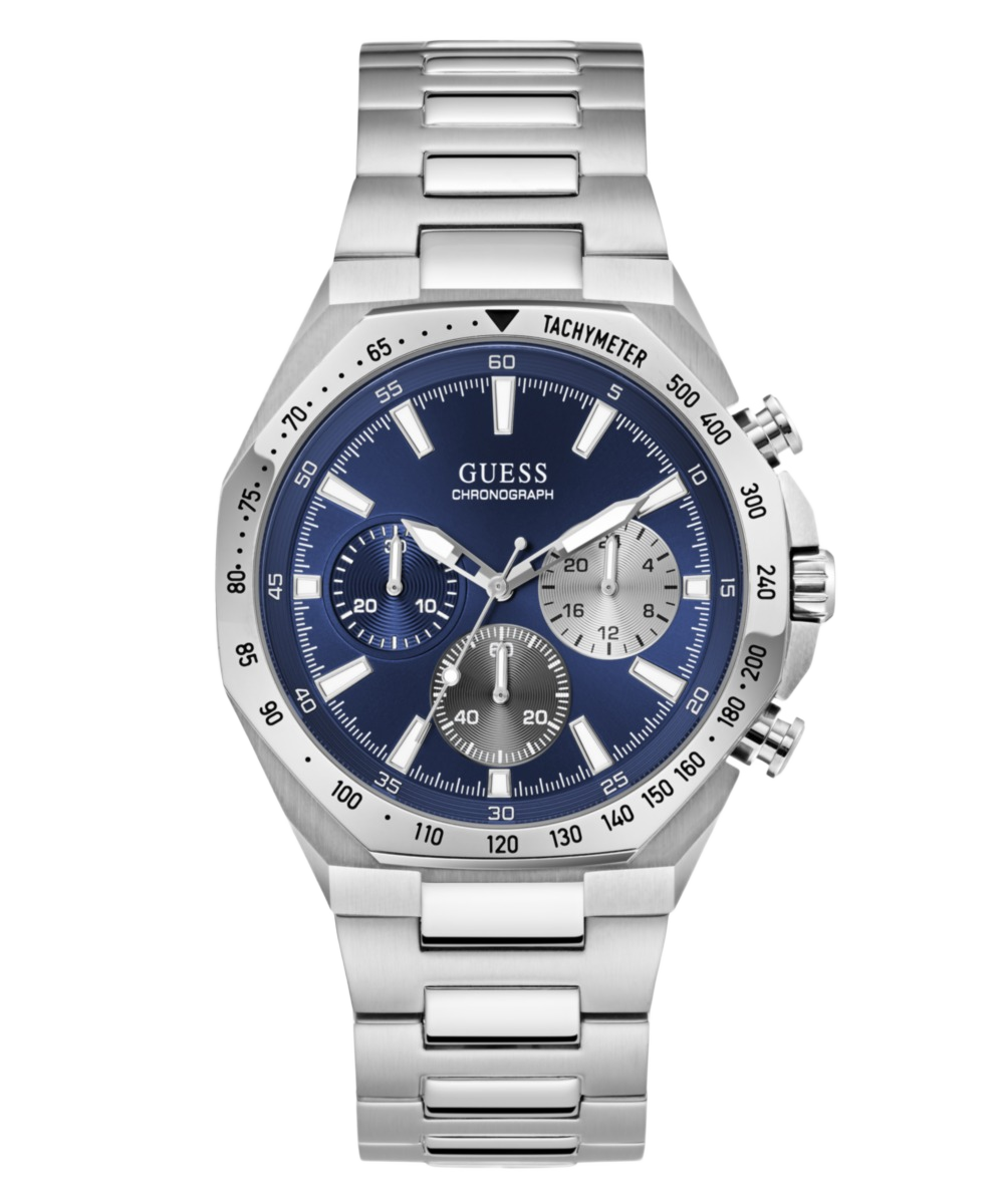 Guess Round 42mm Blue Dial Analog Men Watch - GW1122G1 Watch Guess