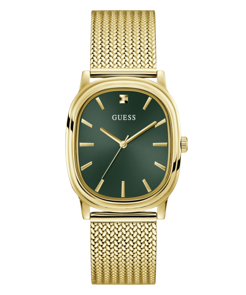 Guess Oval 35mm Green Dial Analog Men Watch - GW1124G2 Watch Guess
