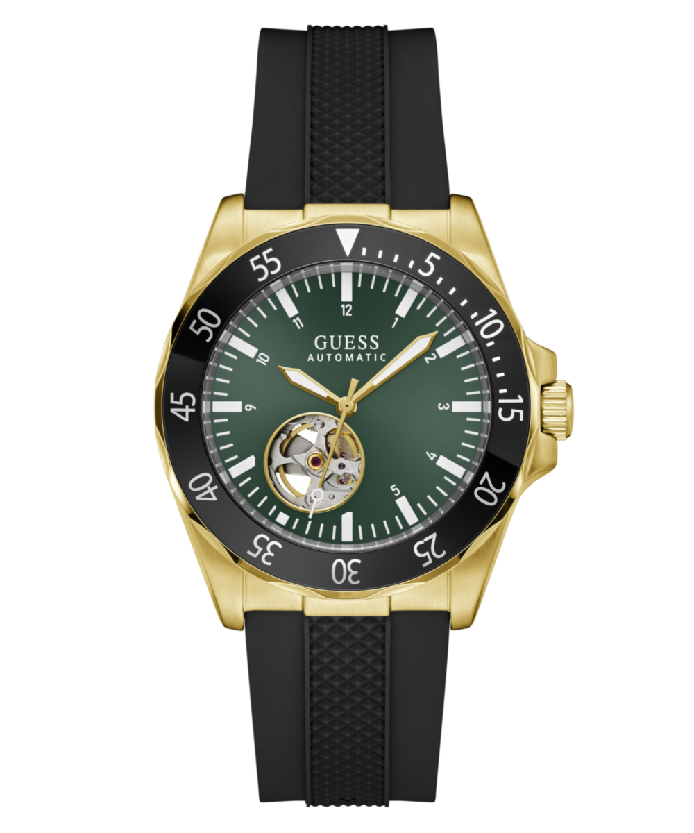 Guess Round 41mm Green Dial Automatic Men Watch - GW1131G2