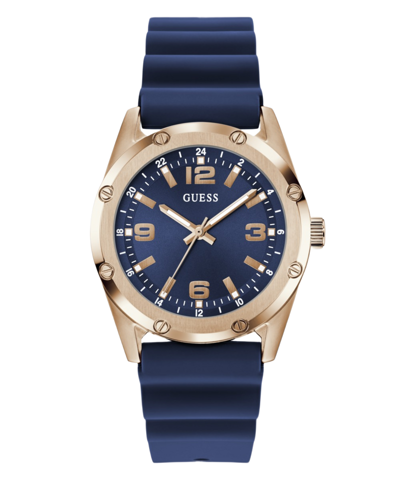 Guess Round 41mm Blue Dial Analog Men Watch - GW1134G5 Watch Guess