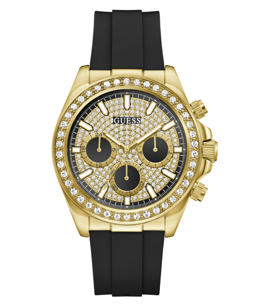 Guess Round 44mm Black Dial Analog Men Watch - GW1137G2