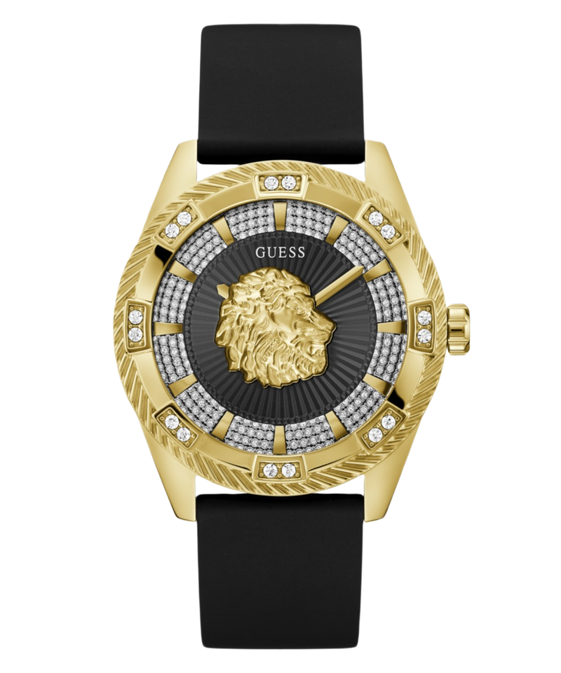Guess Round 44mm Black Dial Analog Men Watch - GW1138G2 Watch Guess