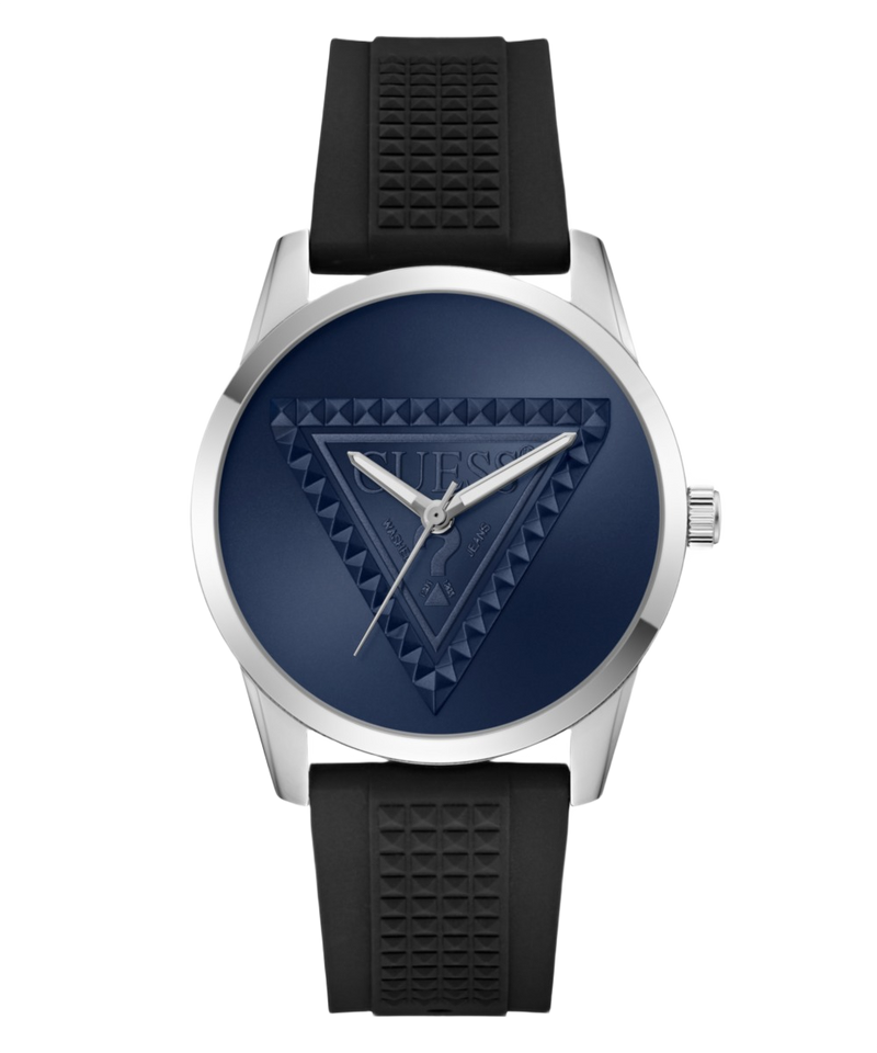 Guess Round 42mm Blue Dial Analog Men Watch - GW1143G1 Watch Guess