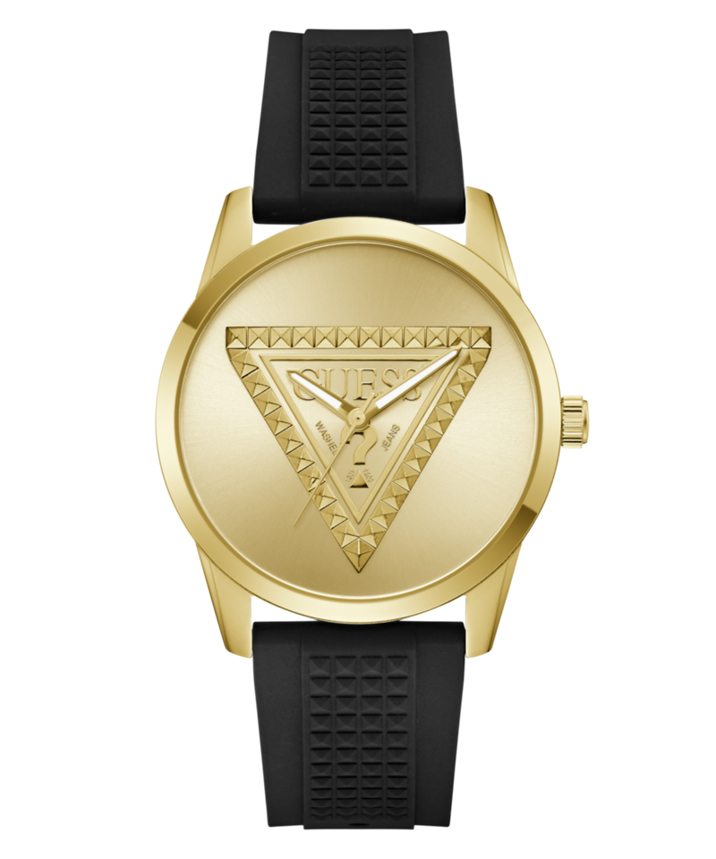 Guess Round 42mm Champagne Dial Analog Men Watch - GW1143G2 Watch Guess