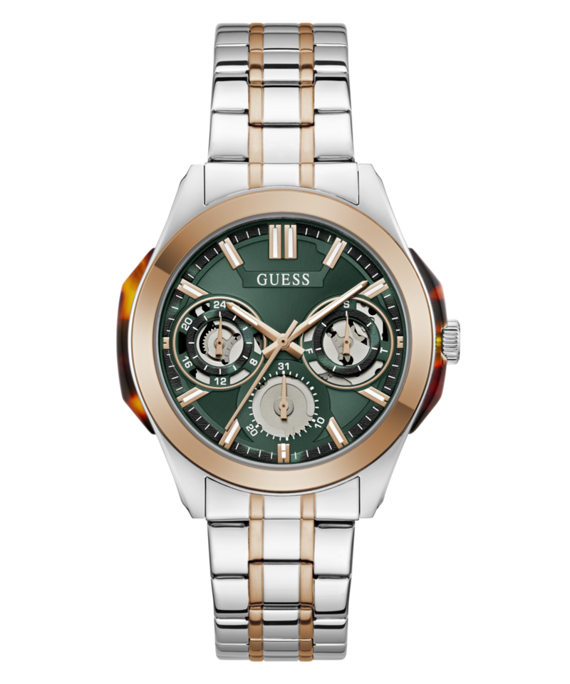Guess Round 42mm Green Dial Analog Men Watch - GW1144G6 Watch Guess