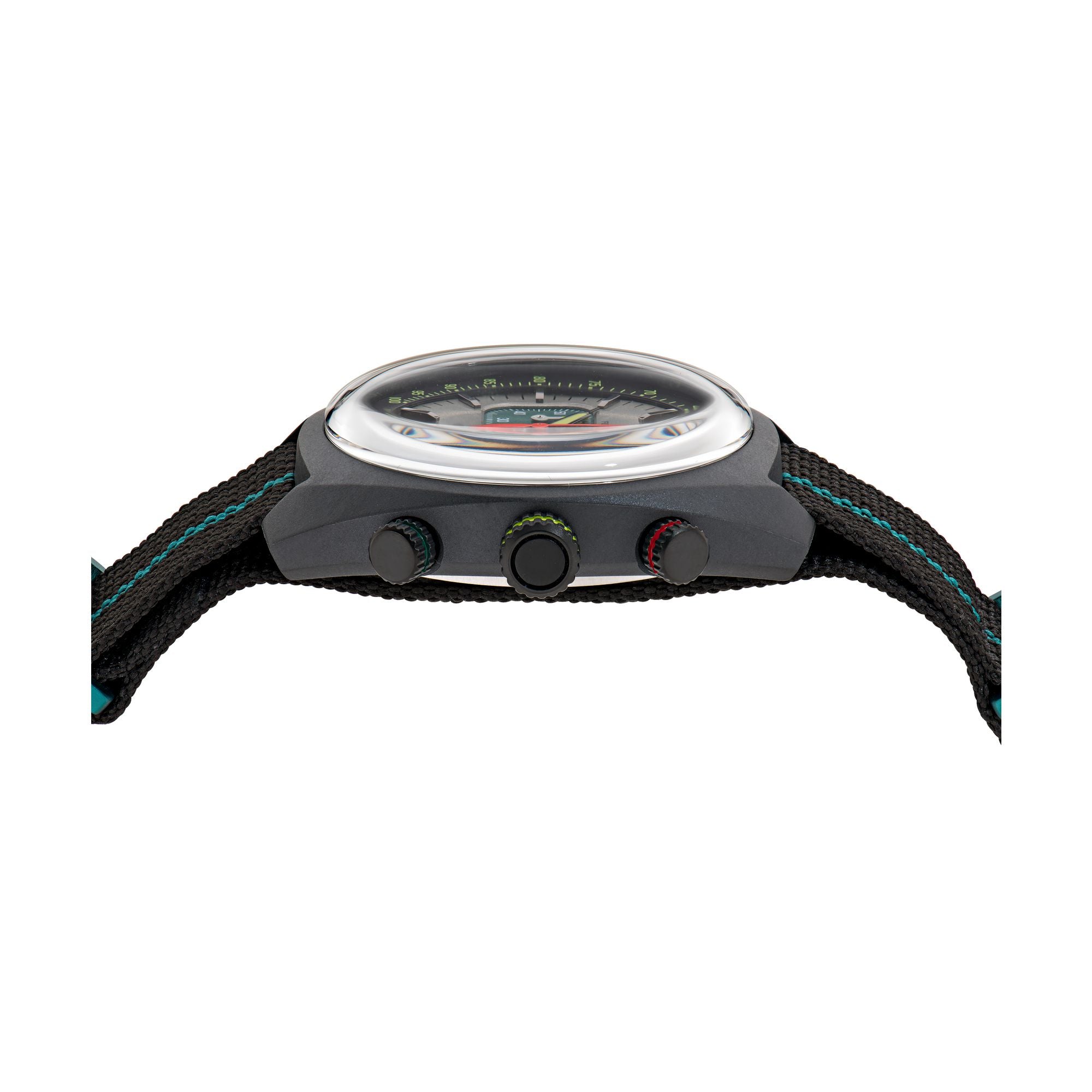 Aston Martin Silver Round Dial Analog Men's Watch Watch Aston Martin