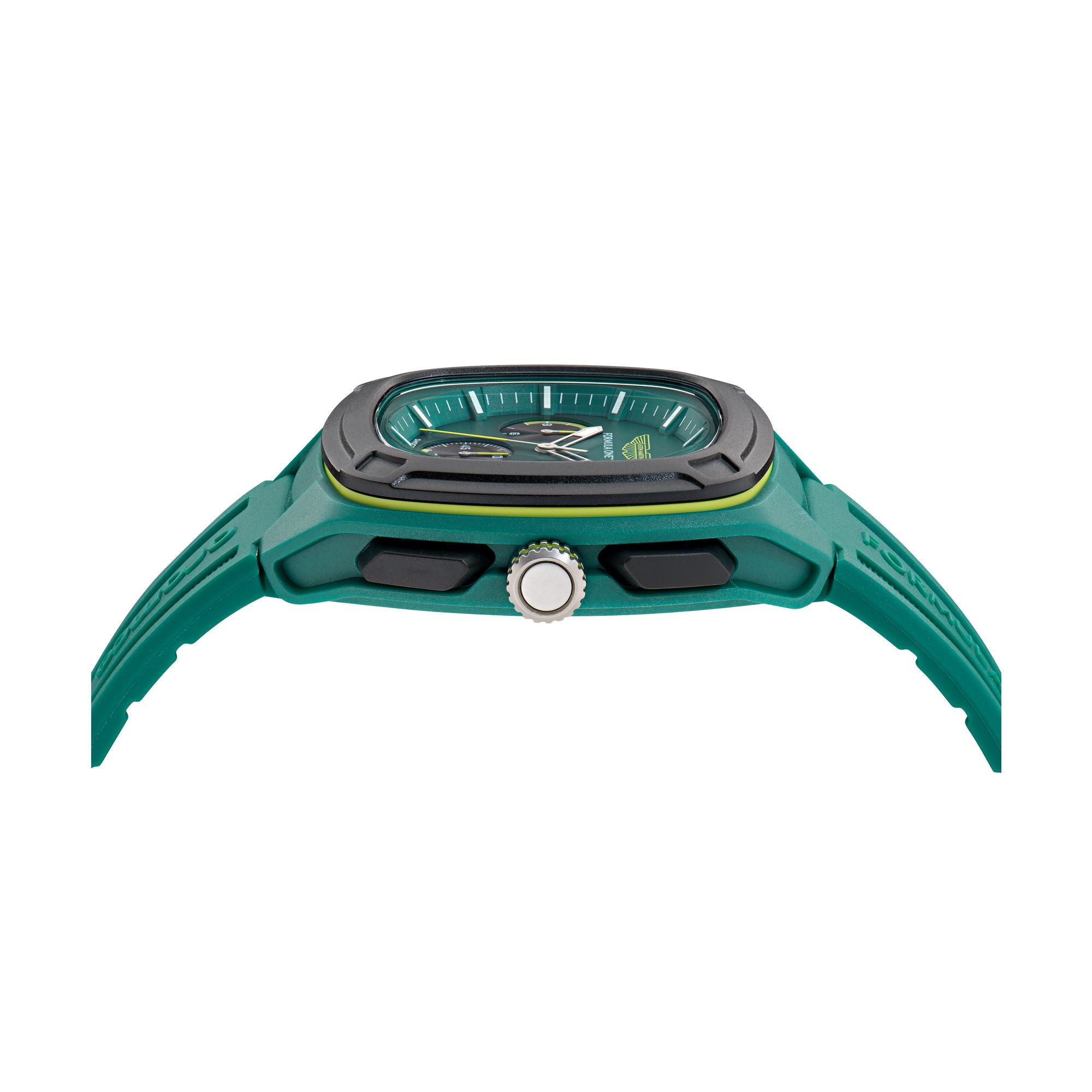 Aston Martin Green Square Dial Analog Men's Watch