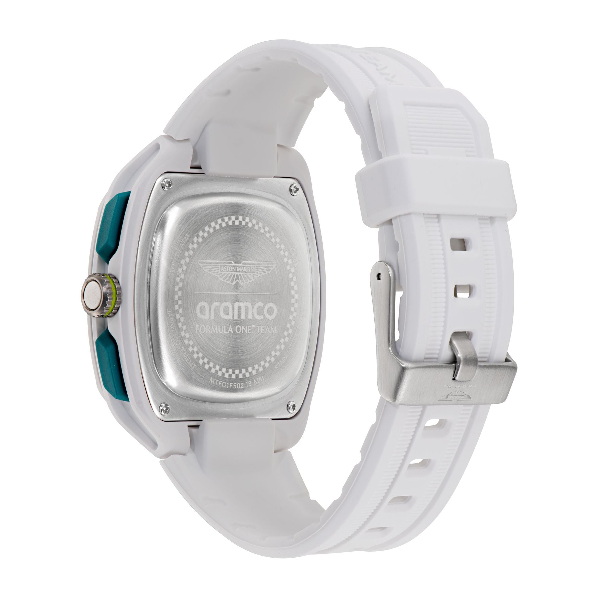 Aston Martin Green Square Dial Analog Men's Watch