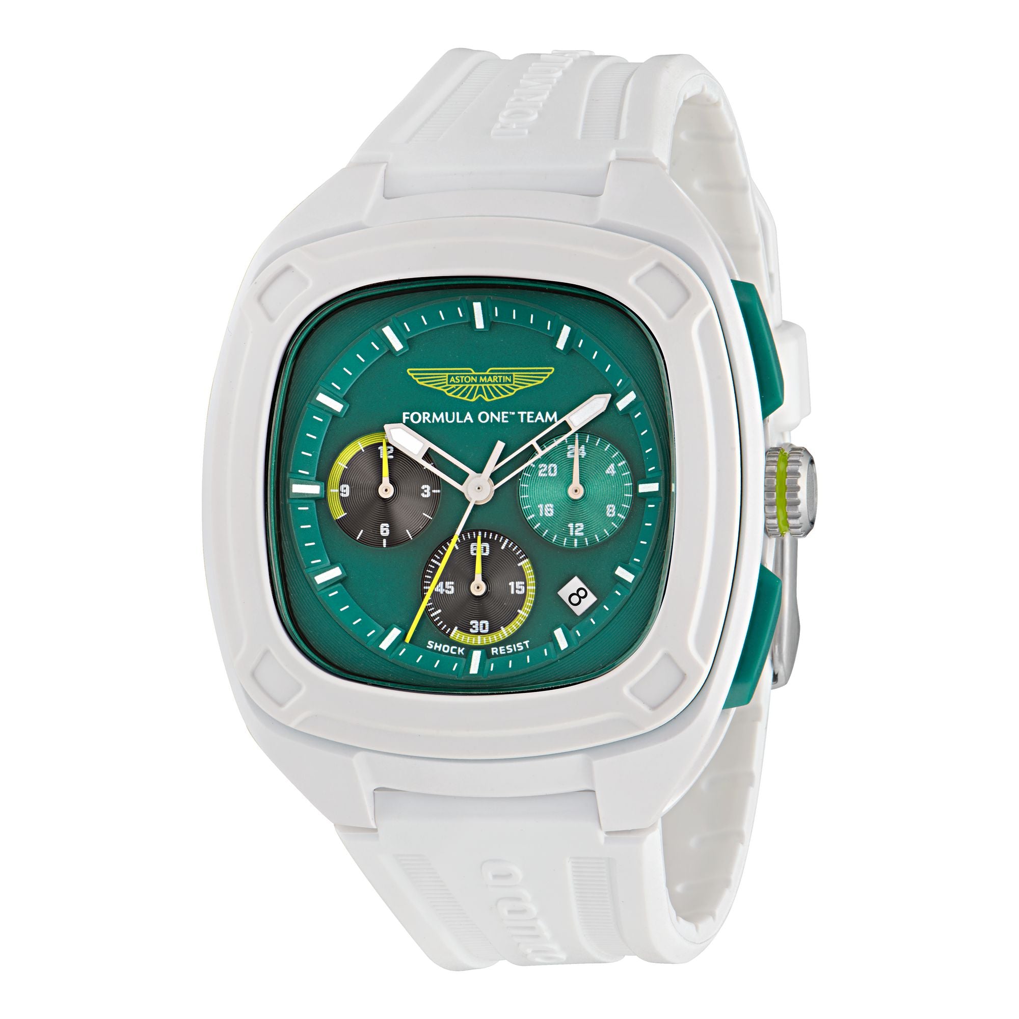 Aston Martin Green Square Dial Analog Men's Watch