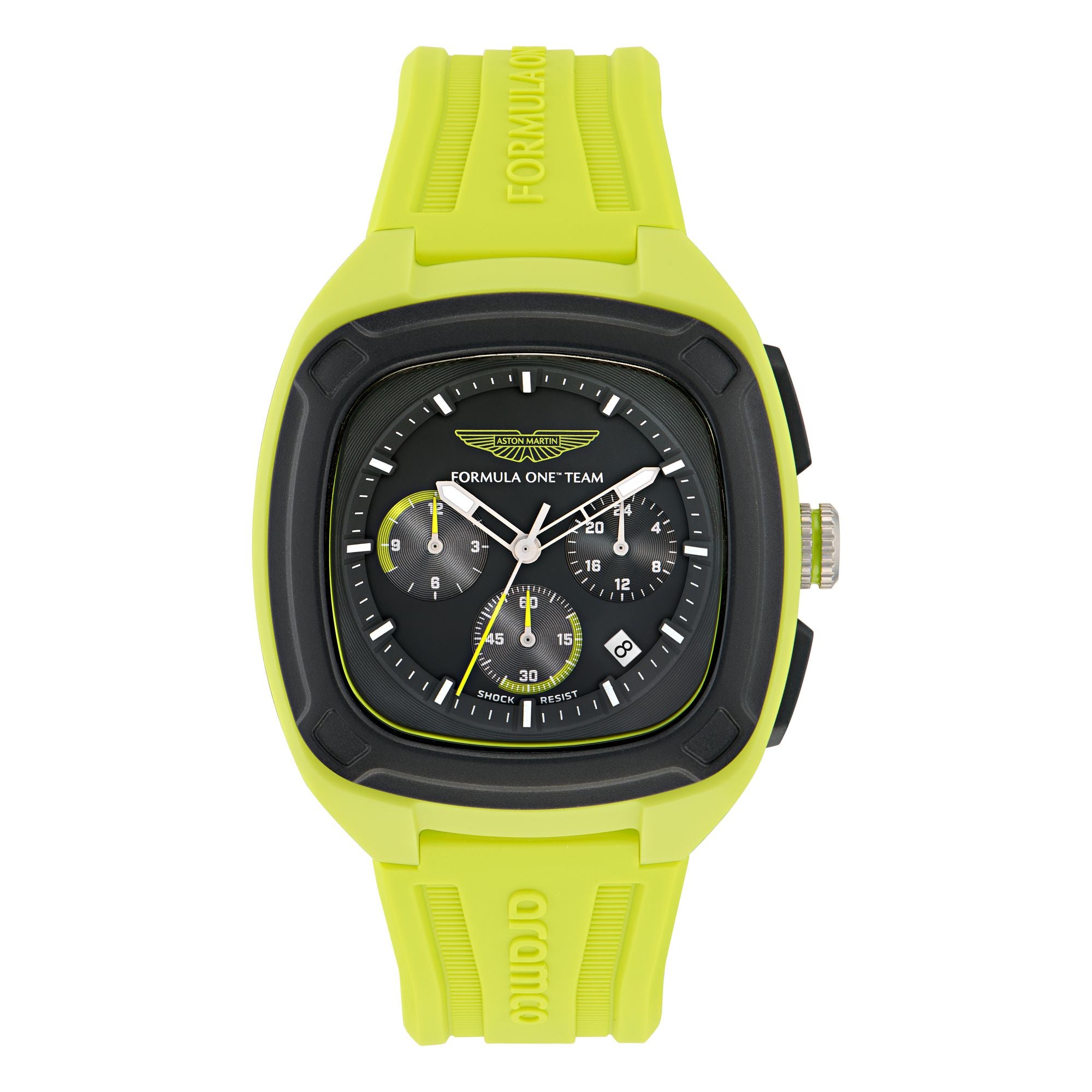 Aston Martin Black Square Dial Analog Men's Watch