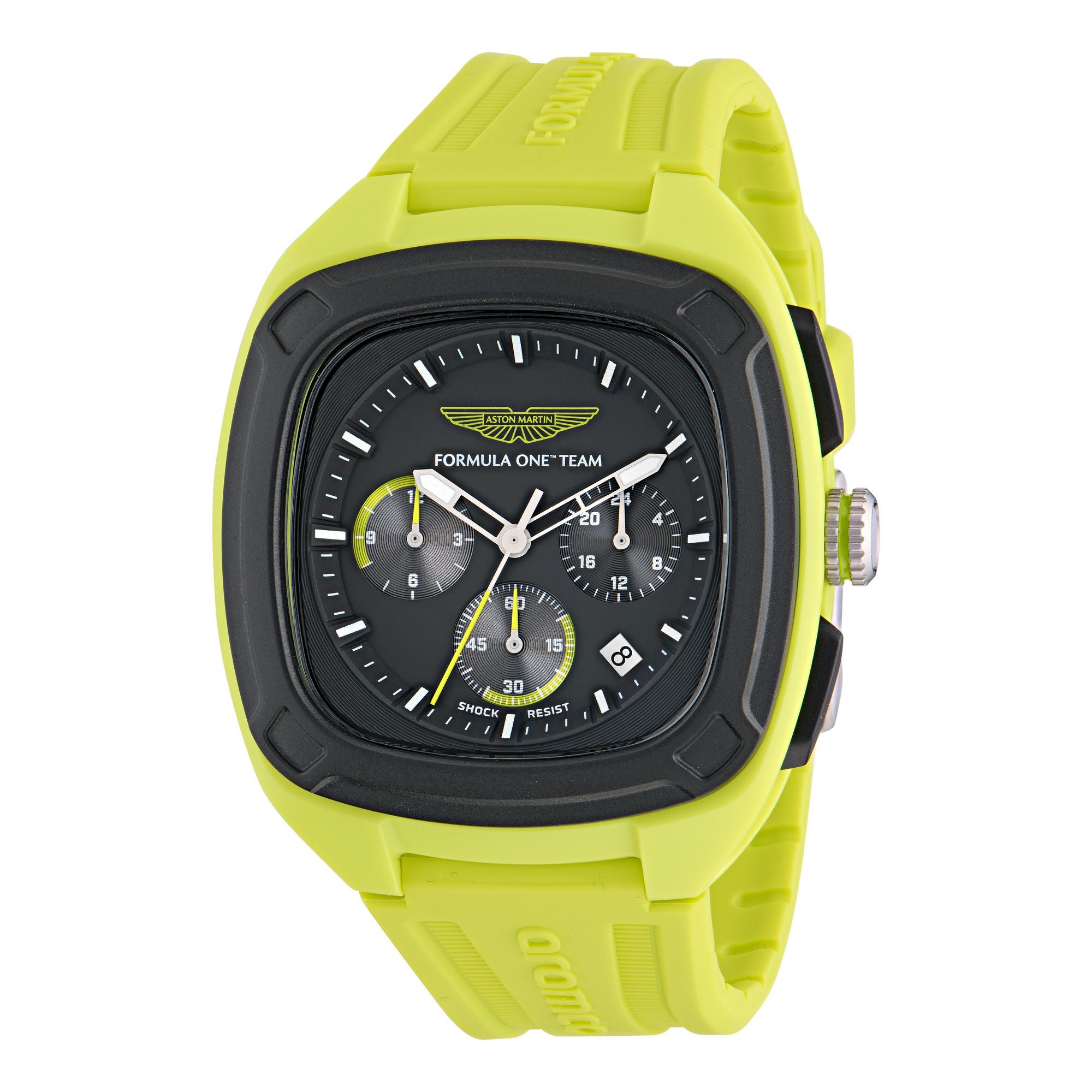 Aston Martin Black Square Dial Analog Men's Watch