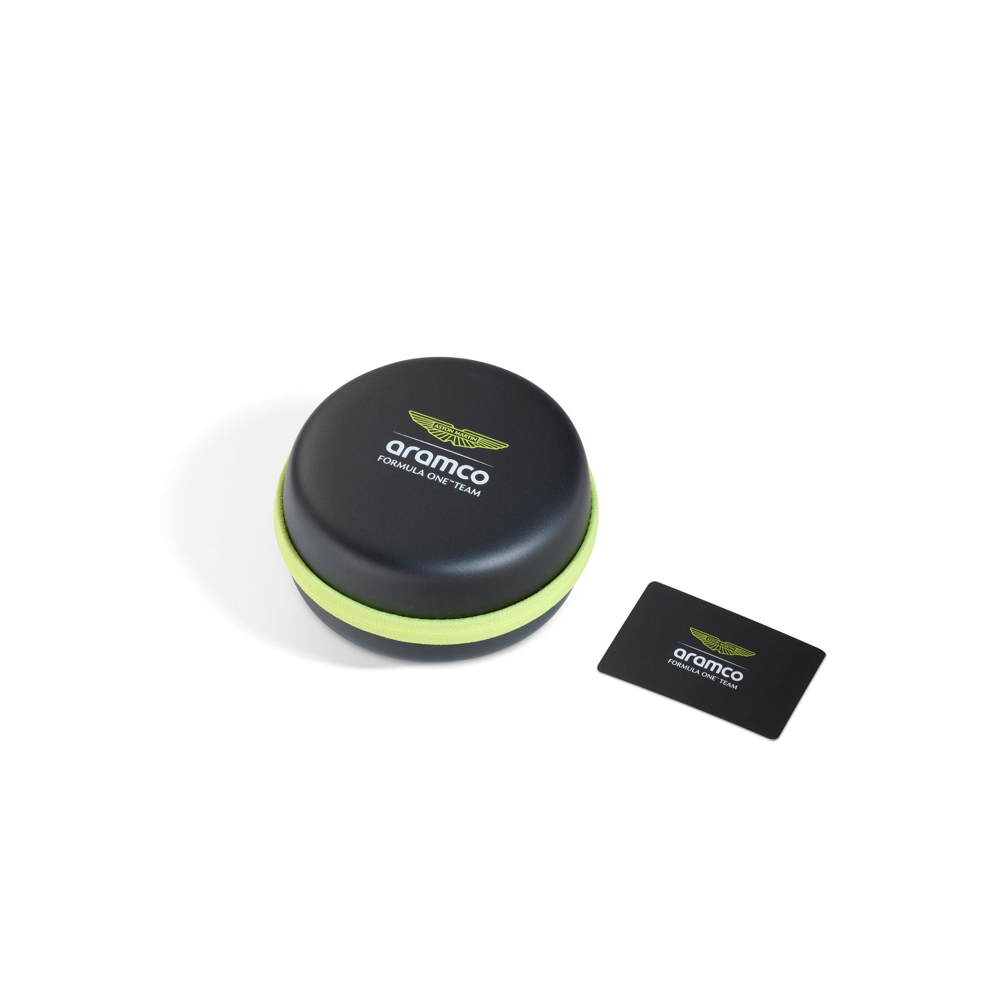 Aston Martin Yellow Square Dial Analog Men's Watch