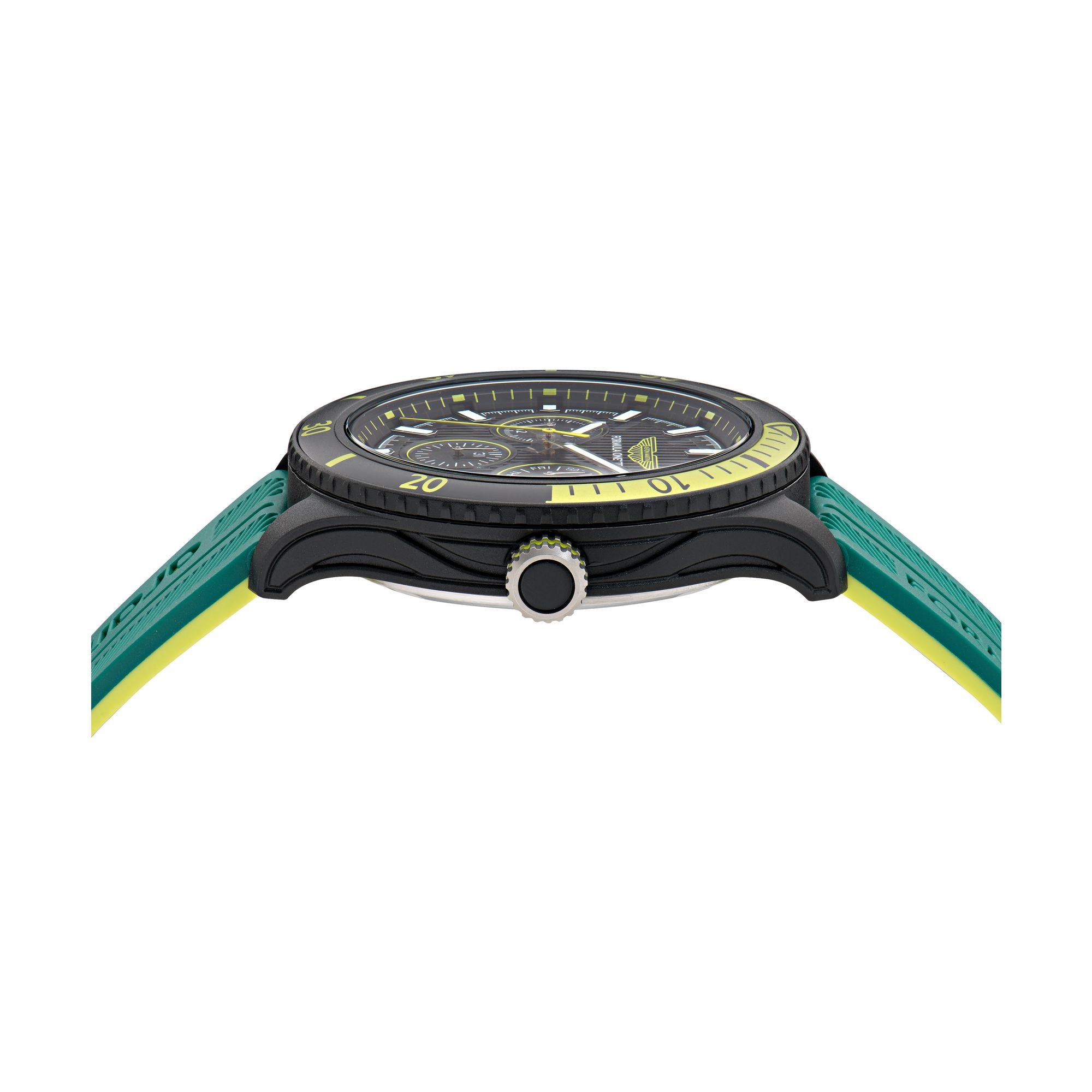 Aston Martin Black Round Dial Analog Men's Watch