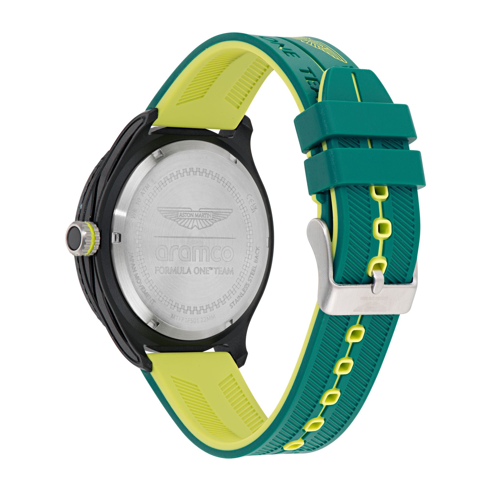 Aston Martin Black Round Dial Analog Men's Watch