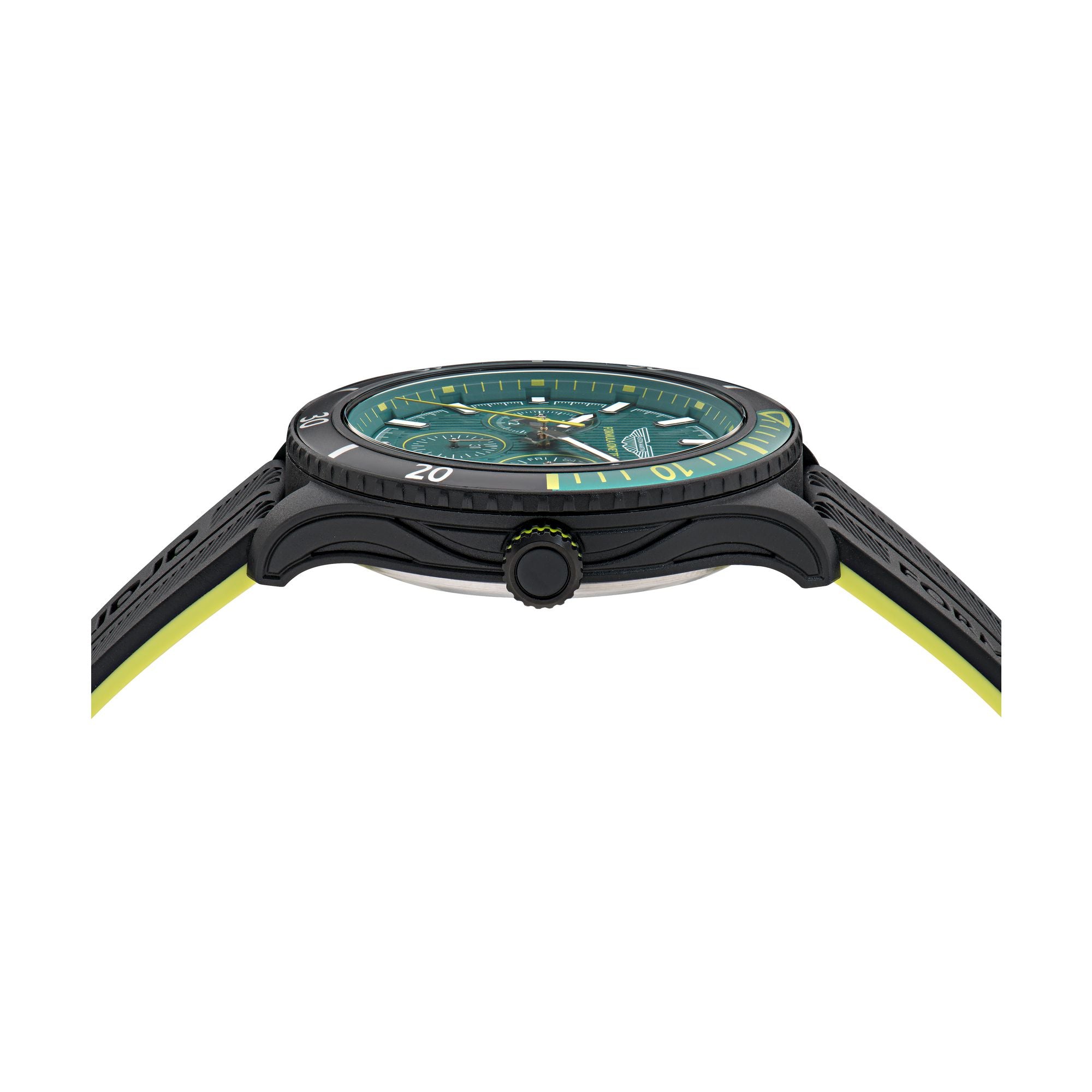 Aston Martin Black Round Dial Analog Men's Watch