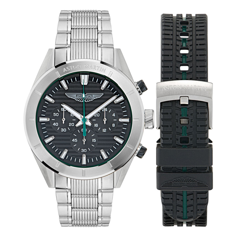 Aston Martin Black Round Dial Analog Men's Watch Watch Aston Martin