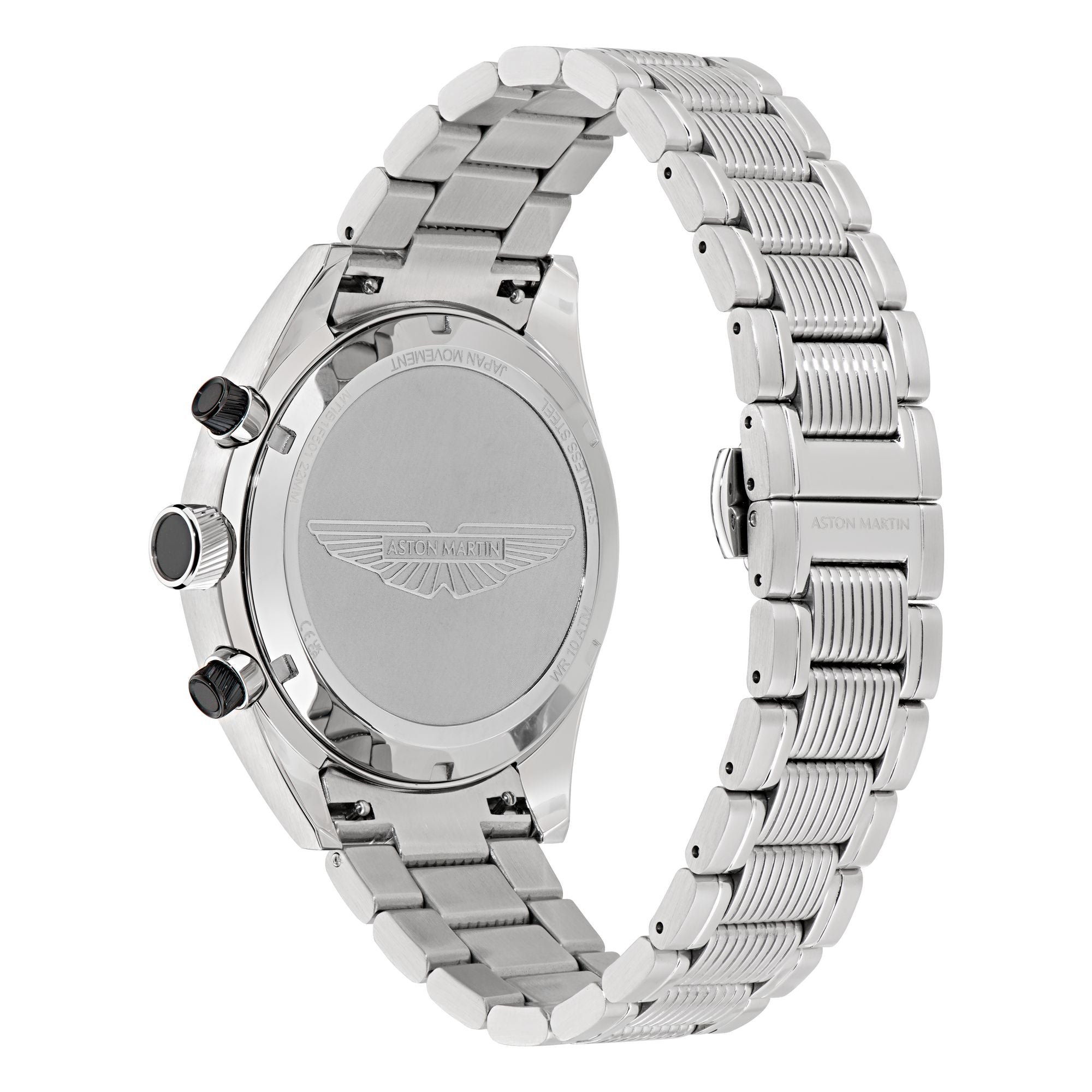 Aston Martin Black Round Dial Analog Men's Watch