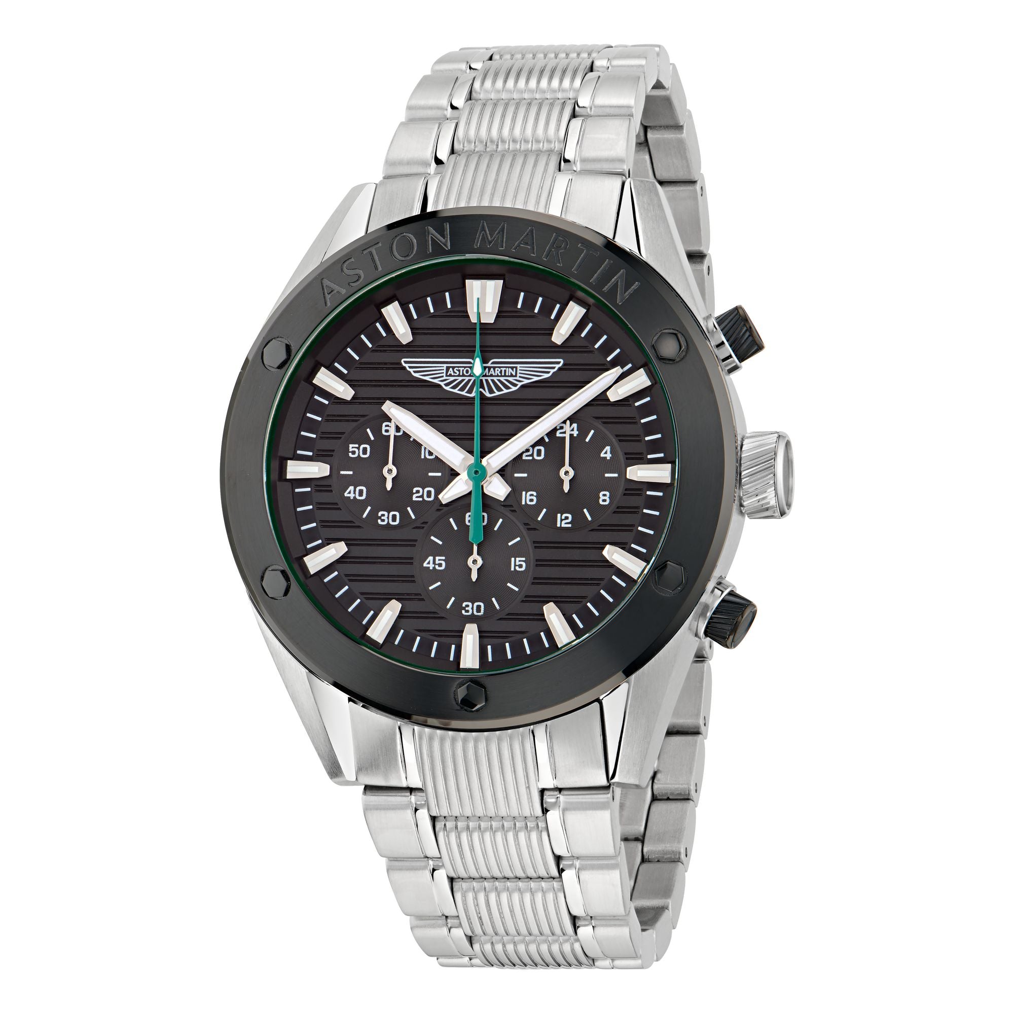 Aston Martin Black Round Dial Analog Men's Watch Watch Aston Martin