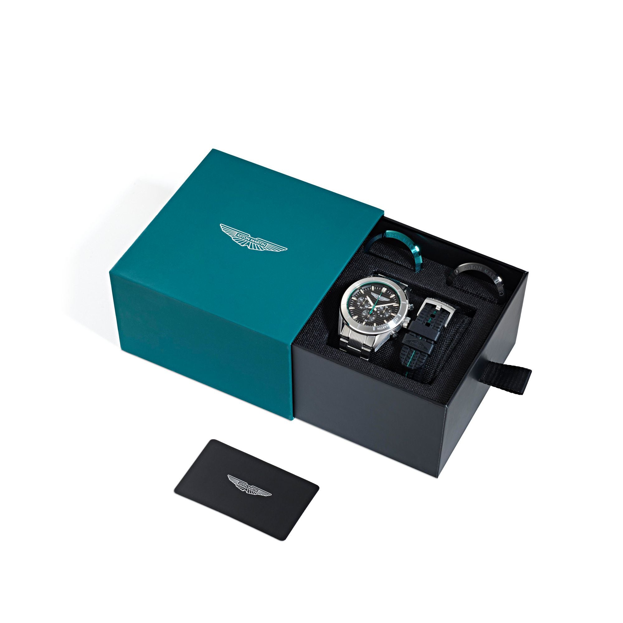 Aston Martin Black Round Dial Analog Men's Watch Watch Aston Martin
