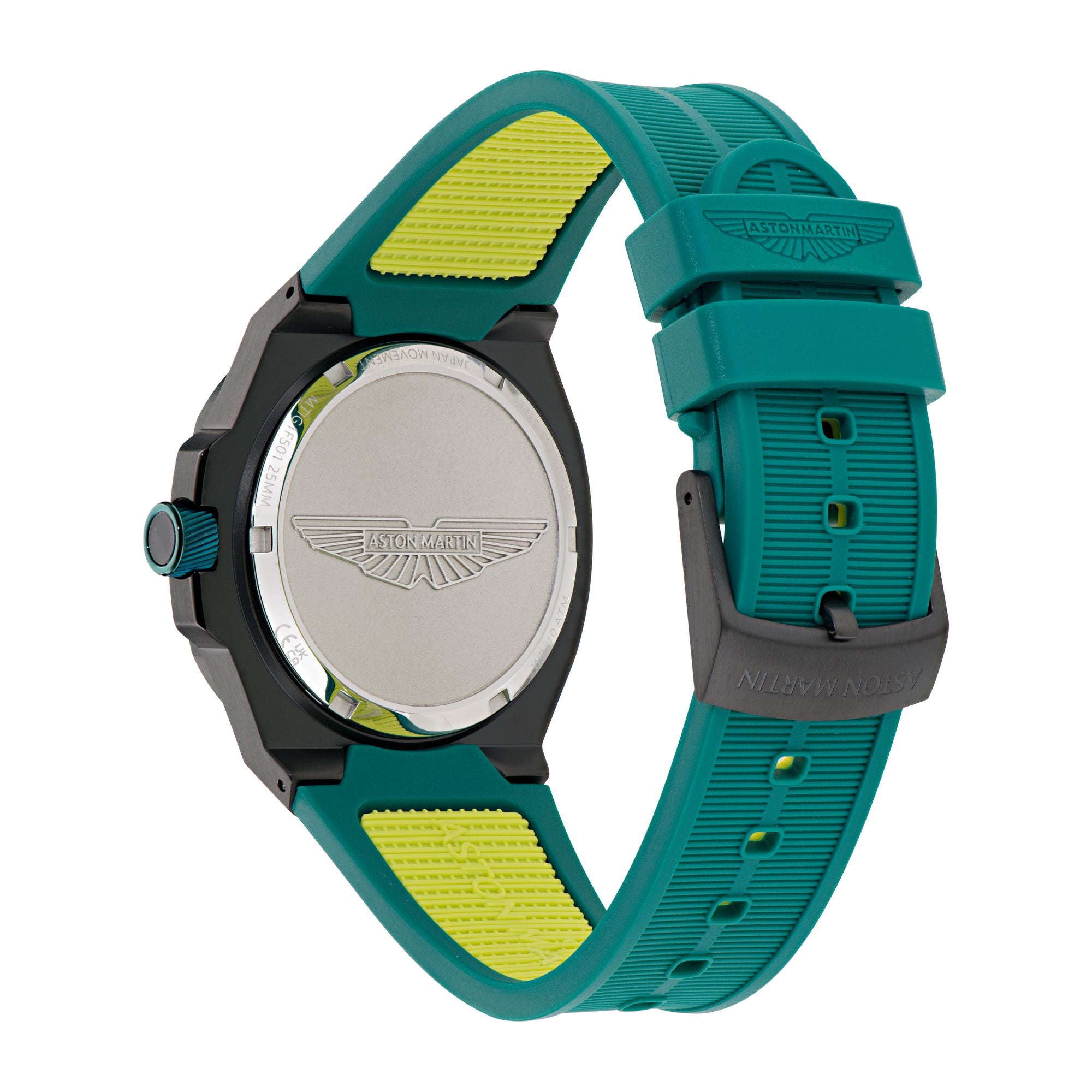 Aston Martin Green Square Dial Analog Men's Watch