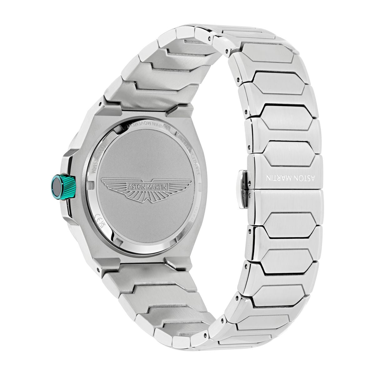 Aston Martin Square 42mm Green Dial Analog Men Watch - MTIG2S6043E Watch Aston Martin
