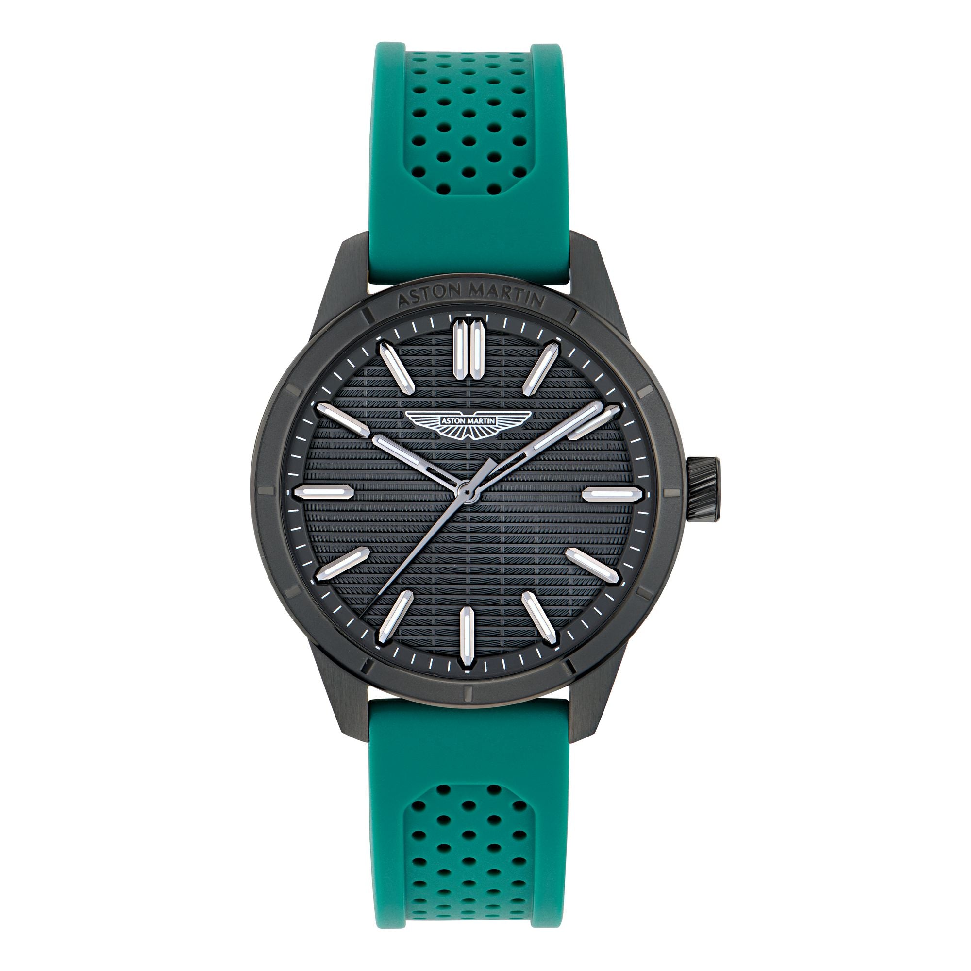 Aston Martin Gray Round Dial Analog Men's Watch