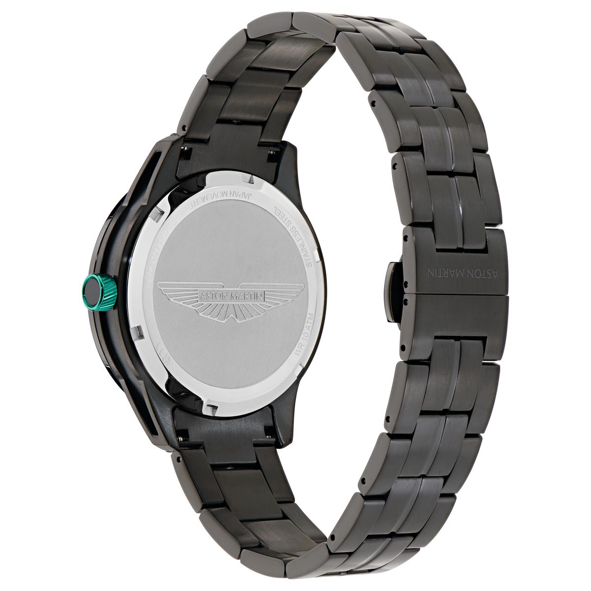 Aston Martin Round 42mm Green Dial Analog Men Watch - MTIH2S6013E Watch Aston Martin