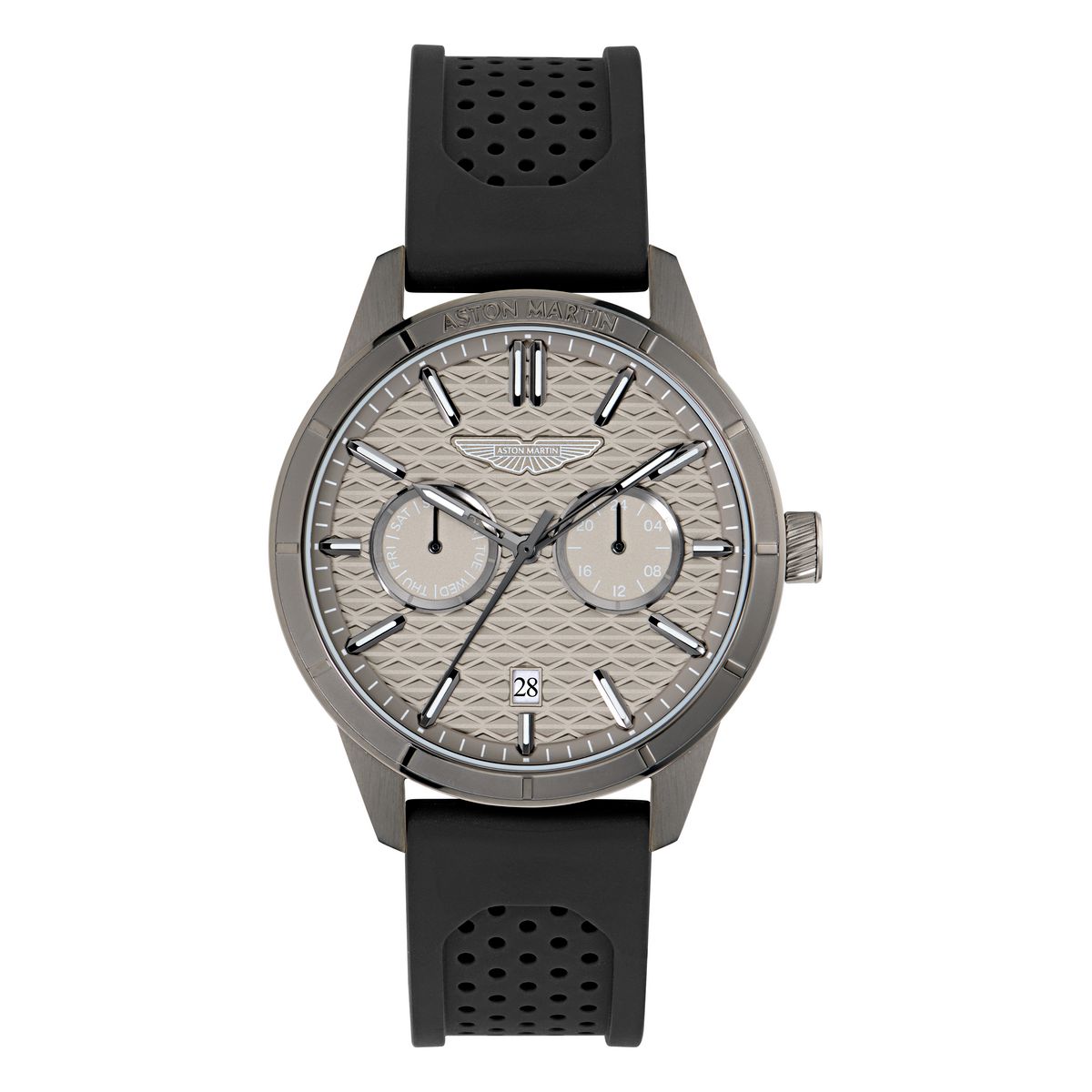 Aston Martin Round 42mm Gray Dial Analog Men Watch - MTIH2S6023E
