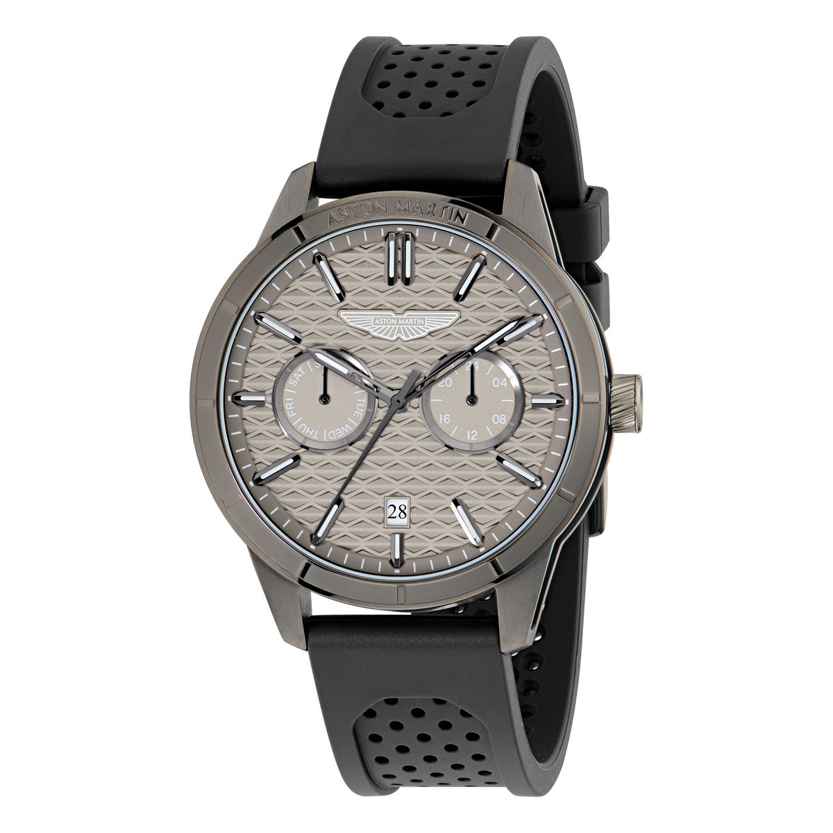 Aston Martin Round 42mm Gray Dial Analog Men Watch - MTIH2S6023E Watch Aston Martin