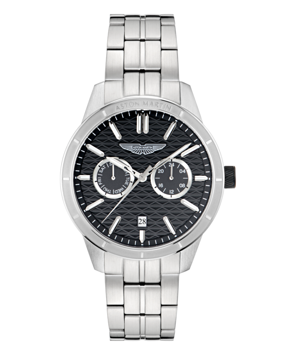 Aston Martin Round 42mm Black Dial Analog Men Watch - MTIH2S6033E