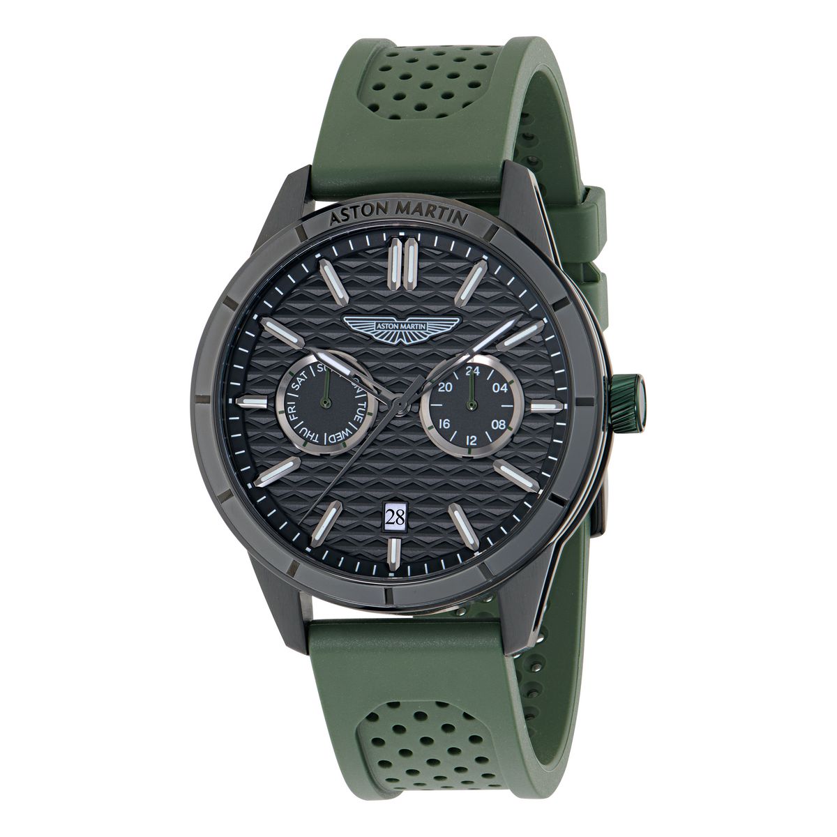 Aston Martin Round 42mm Black Dial Analog Men Watch - MTIH2S6043E Watch Aston Martin