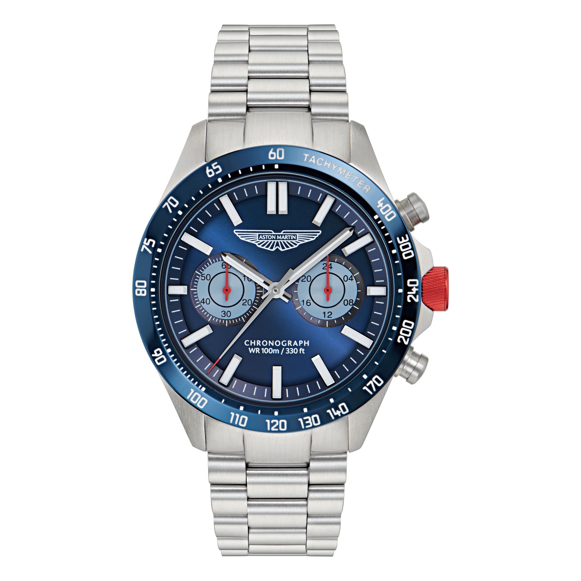 Aston Martin Blue Round Dial Analog Men's Watch